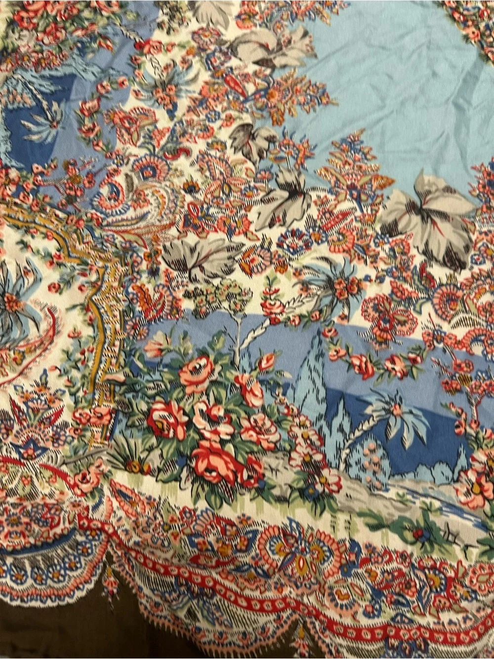 Liberty of London silk scarf - Picture 3 of 6